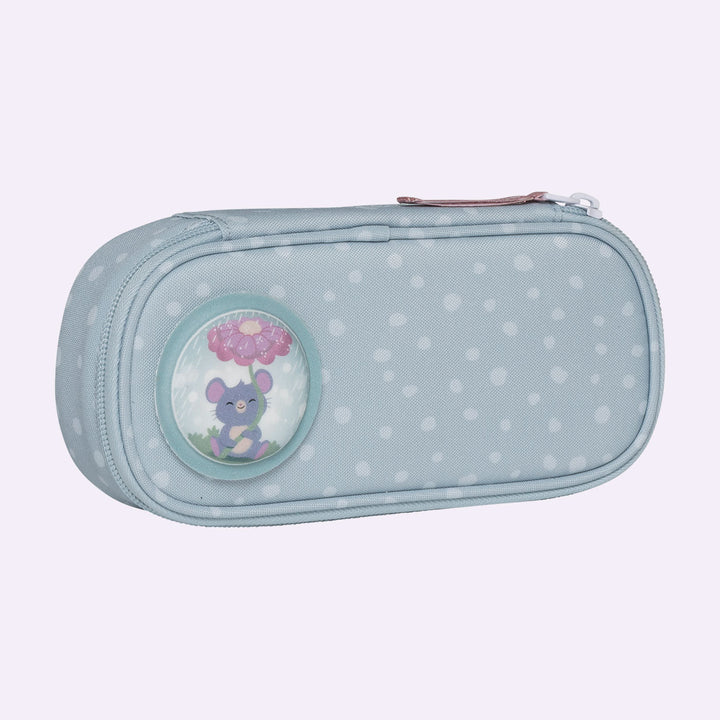 Ovalt pennal, Forest Deer Dusty Mint