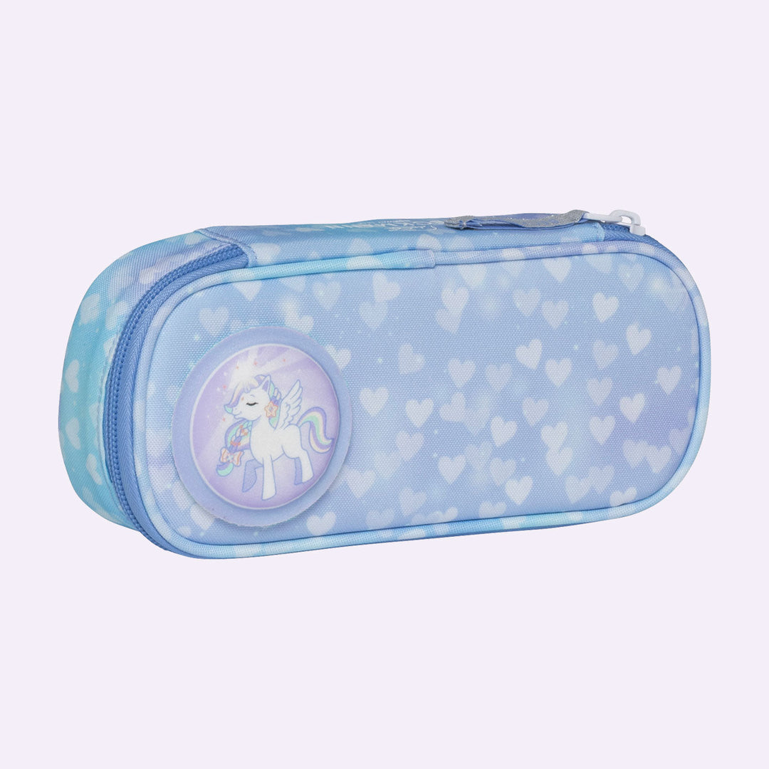 Ovalt pennal, Unicorn Princess Ice Blue