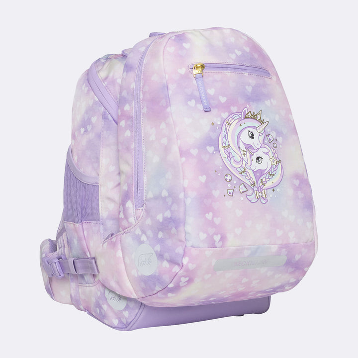 Gym backpack / hiking backpack, Unicorn Princess Purple
