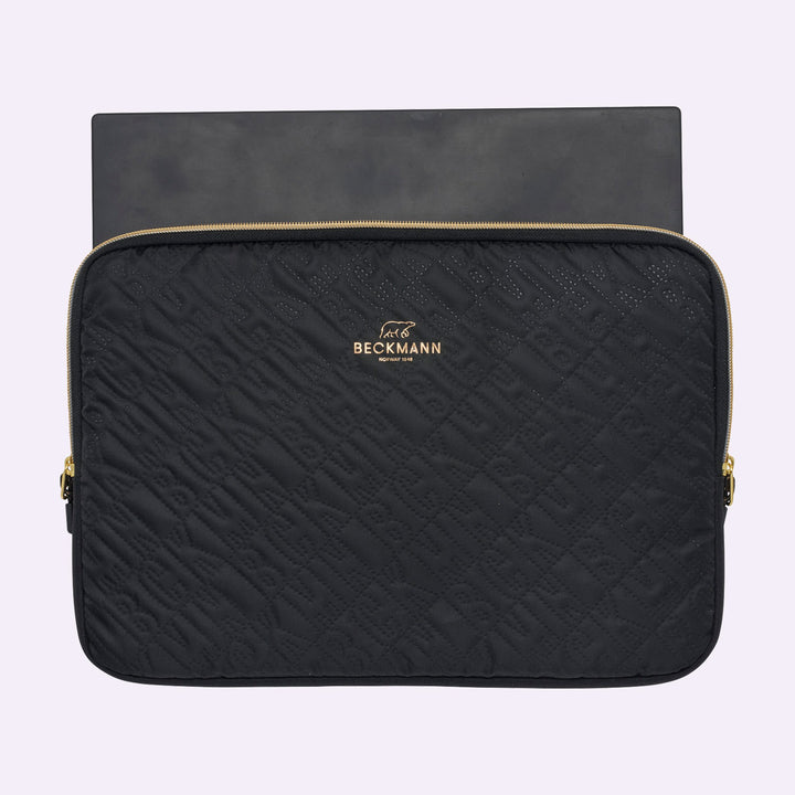 Laptop sleeve, Black Gold