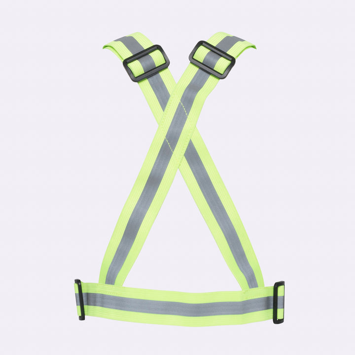 B-SEEN & SAFE reflective harness, Yellow