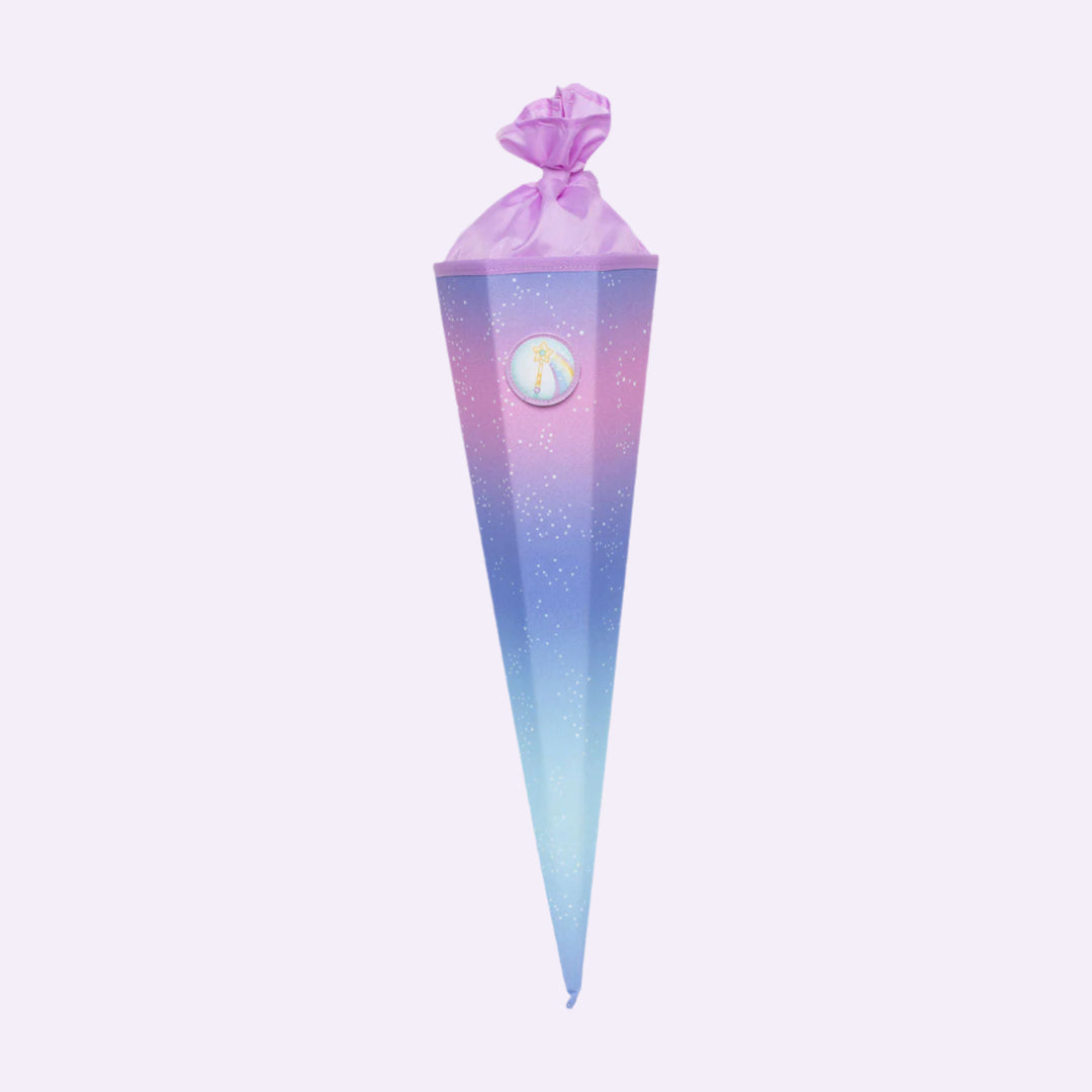School cone, Gradient Pink