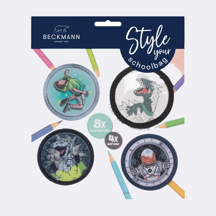 Button pack creative, Black