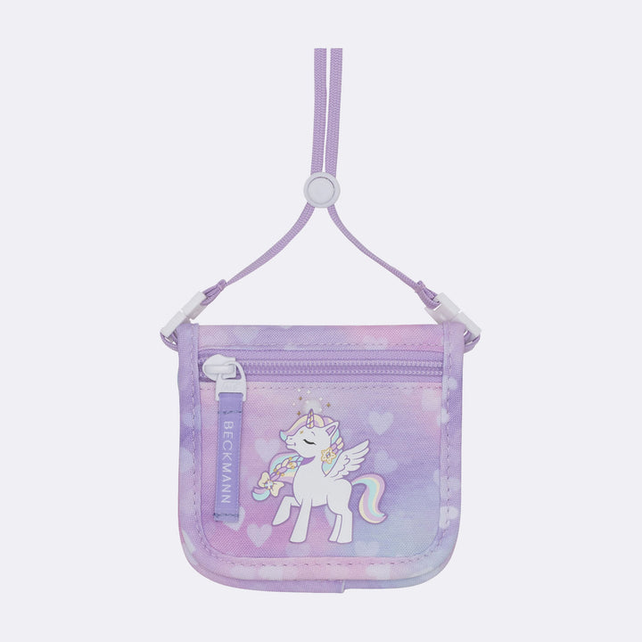 Wallet, Unicorn Princess Purple