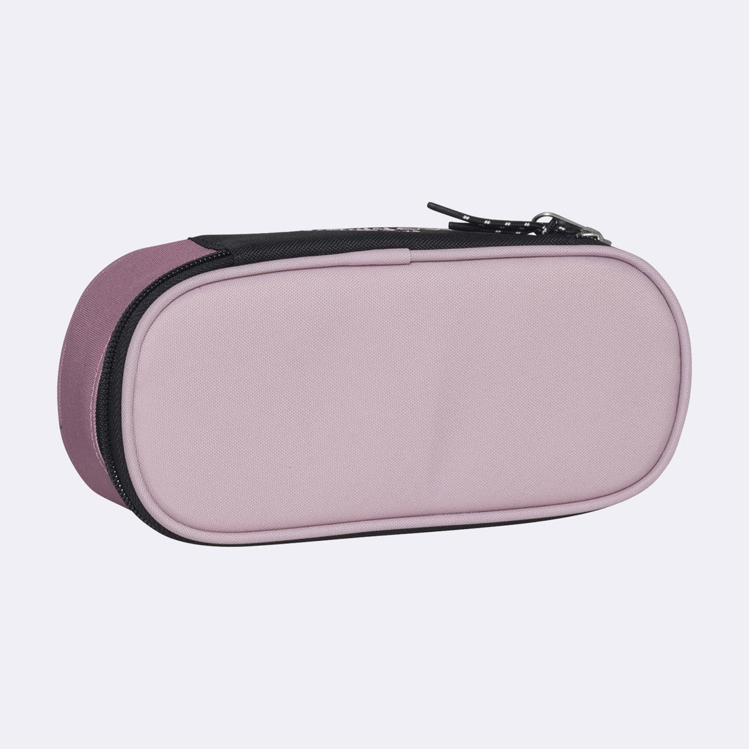 Oval pencil case, Pink Colorblock