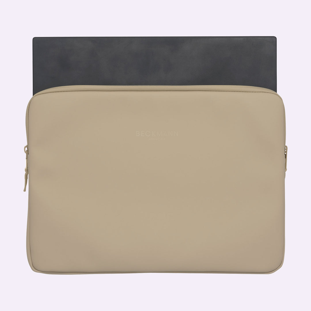 Laptop sleeve medium Street, Beige