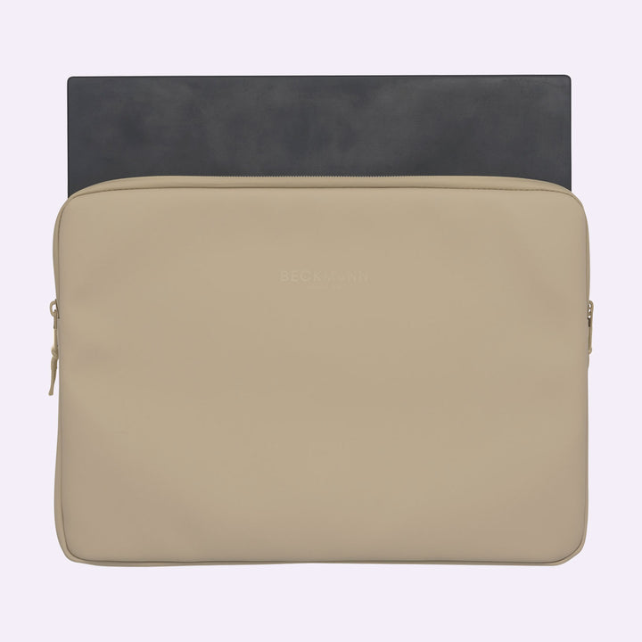 Laptop sleeve medium Street, Beige