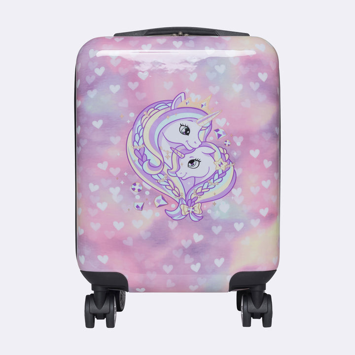 Kinderkoffer Hartschalenkoffer, Unicorn Princess Purple