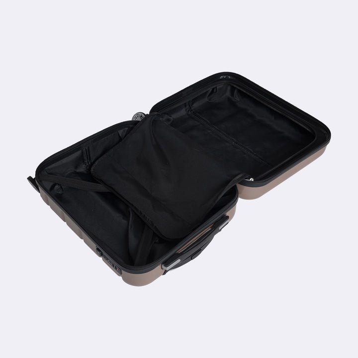 Carry-on suitcase Infinity, Champagne