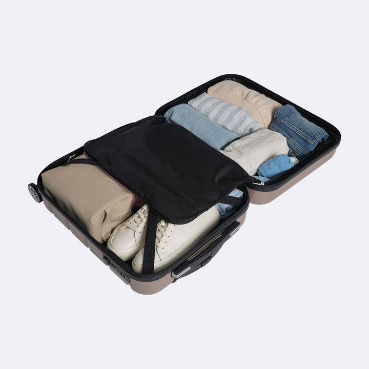Carry-on suitcase Infinity, Champagne