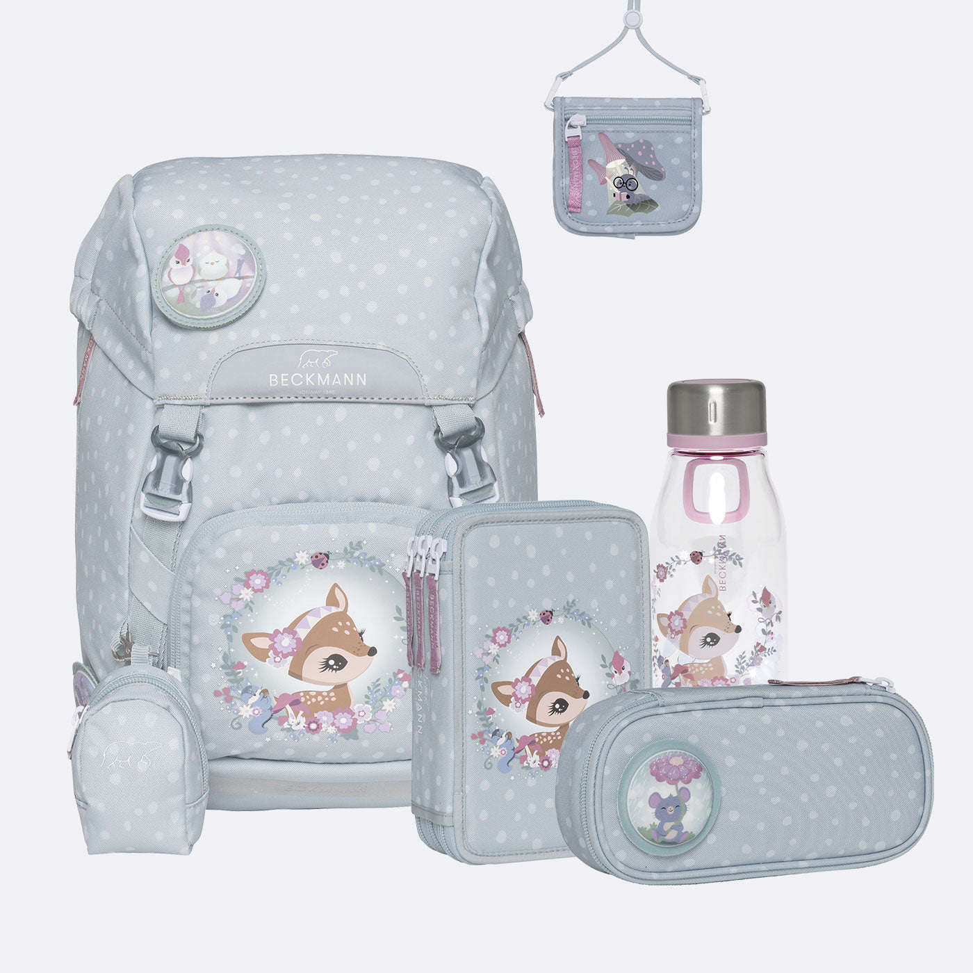Classic set, Forest Deer Dusty Mint – Beckmann Norway