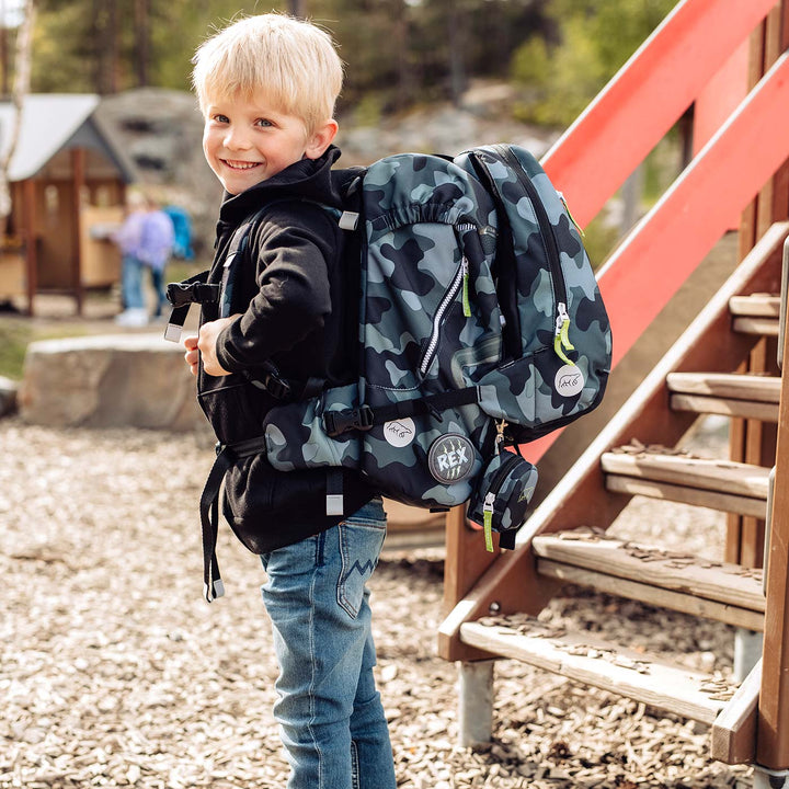 Gym backpack / hiking backpack, Camo Rex