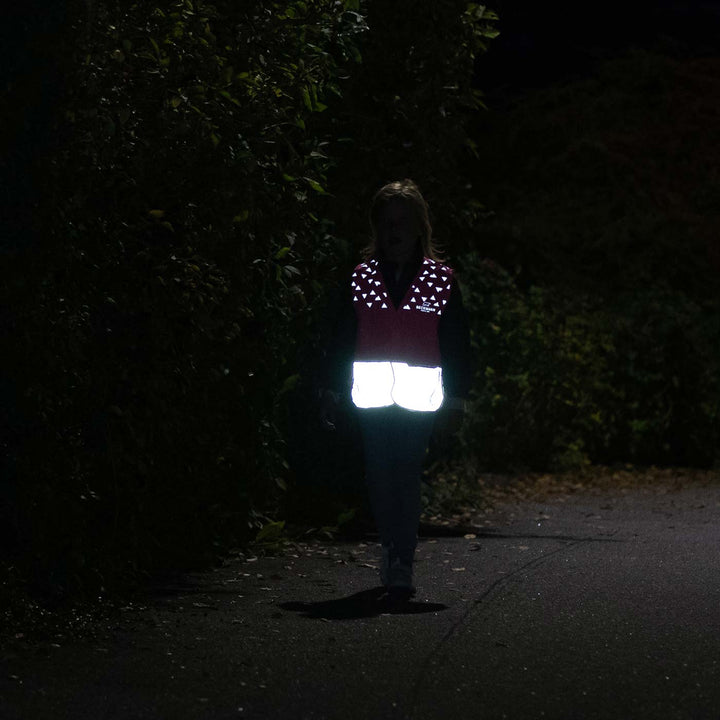 B-SEEN & SAFE vest, Pink