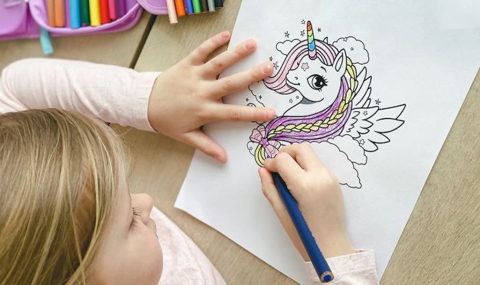 Download Free Backpack and Character Coloring Sheets!