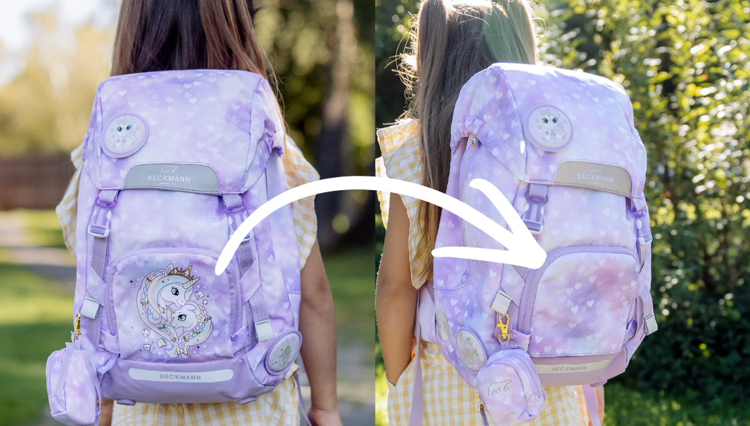 One backpack - two looks!