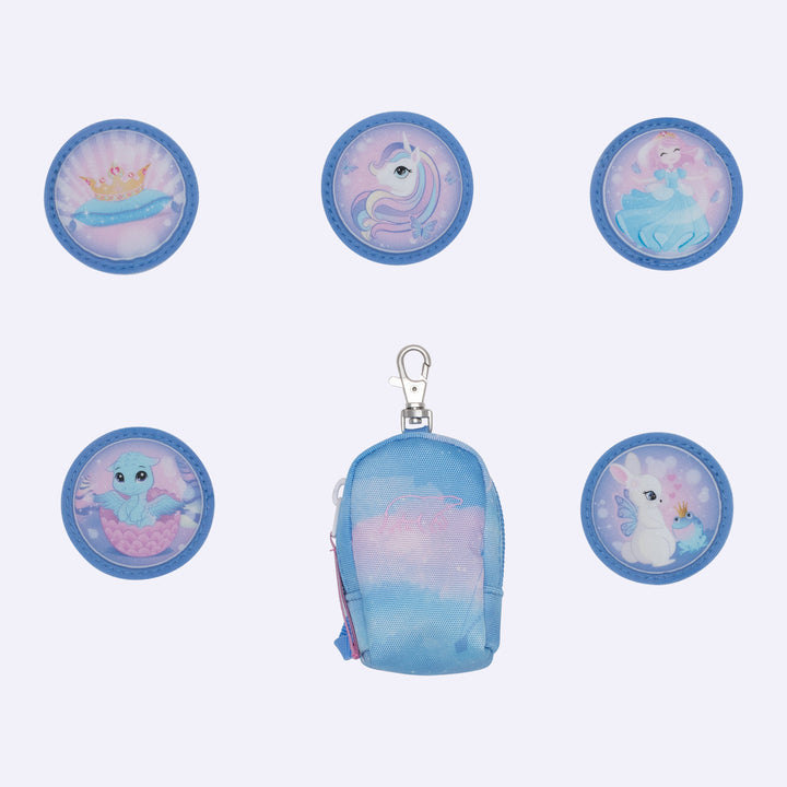 Mini-sekk med buttons, Fairytale