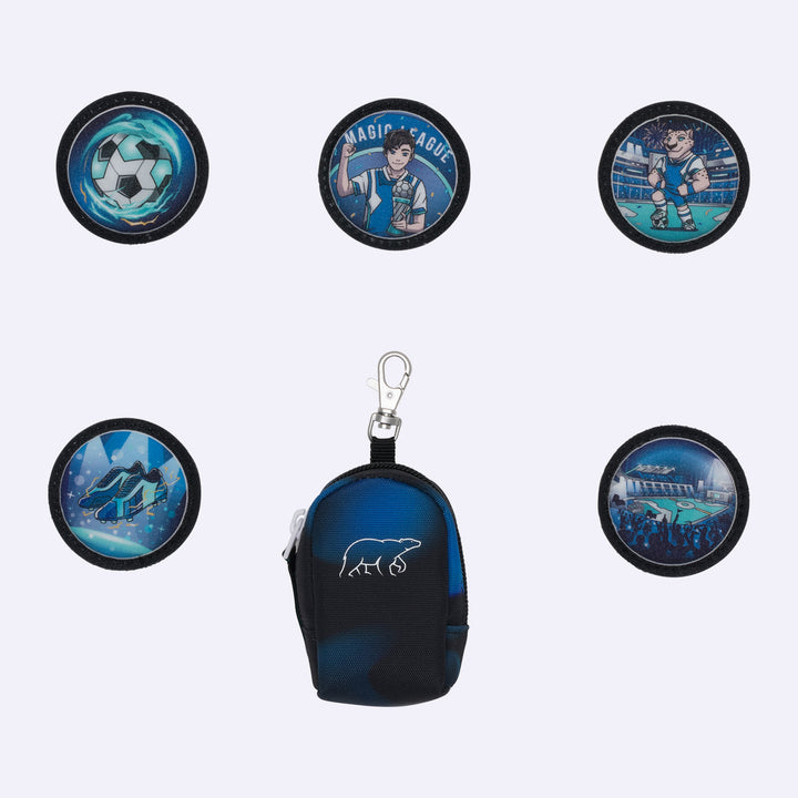 Mini-sekk med buttons, Magic League