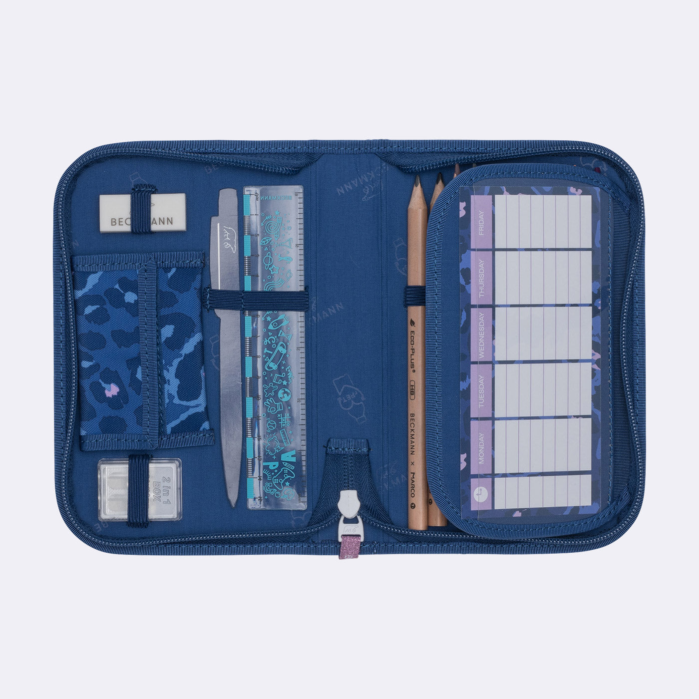 文房具・ステーショナリー pigachov Single section pencil case, Cherry – Beckmann Norway Inc