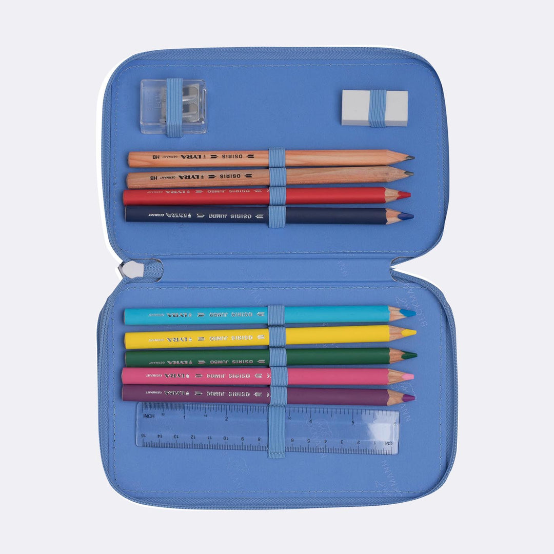 3-fächrige  Federmappe, Star Princess