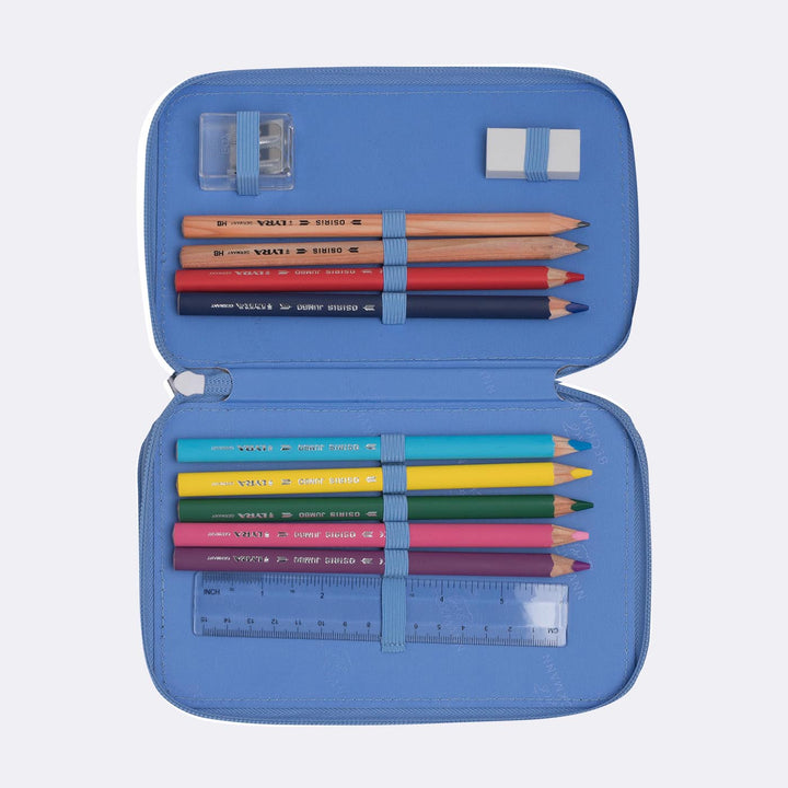 3-fächrige  Federmappe, Star Princess