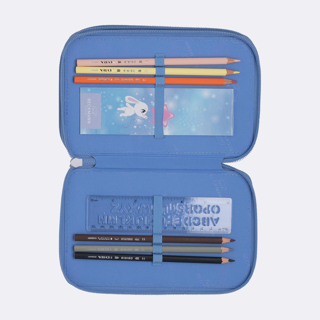 3-fächrige  Federmappe, Star Princess