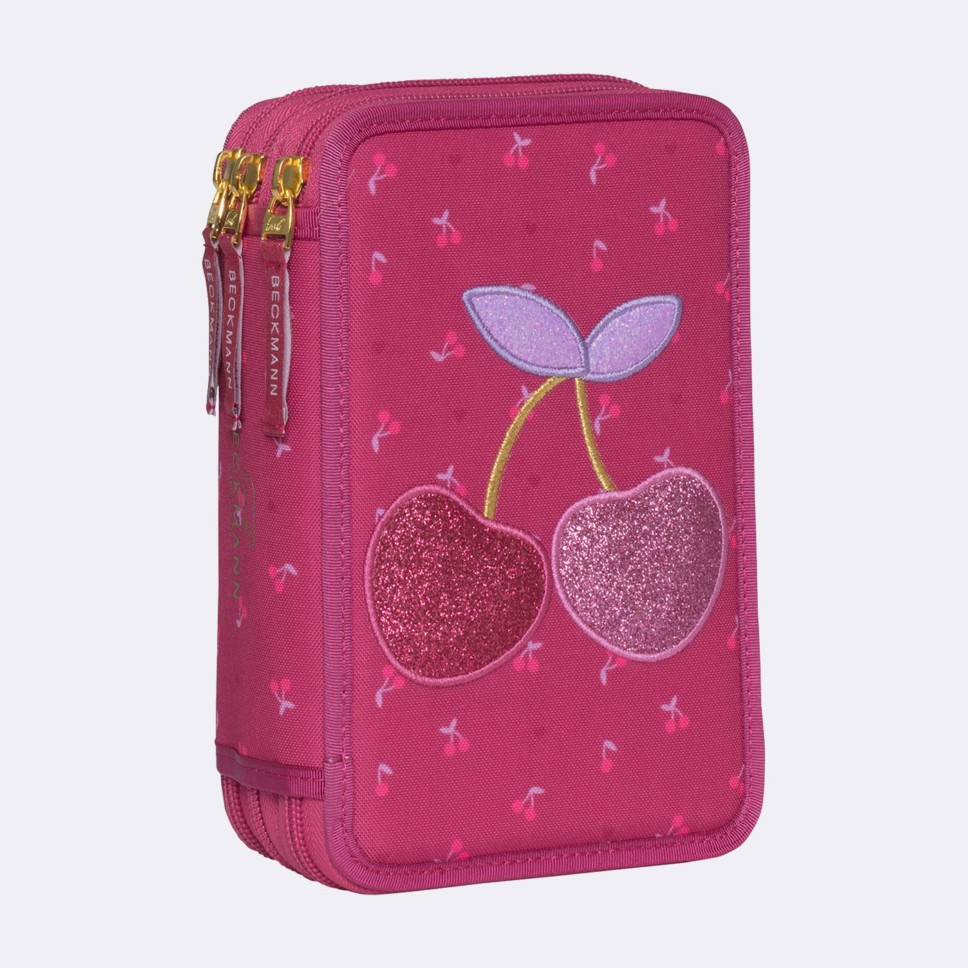 EN FLEUR BOXセット BAISER ベーゼ Three section pencil case with content, Cherry – Beckmann Norway