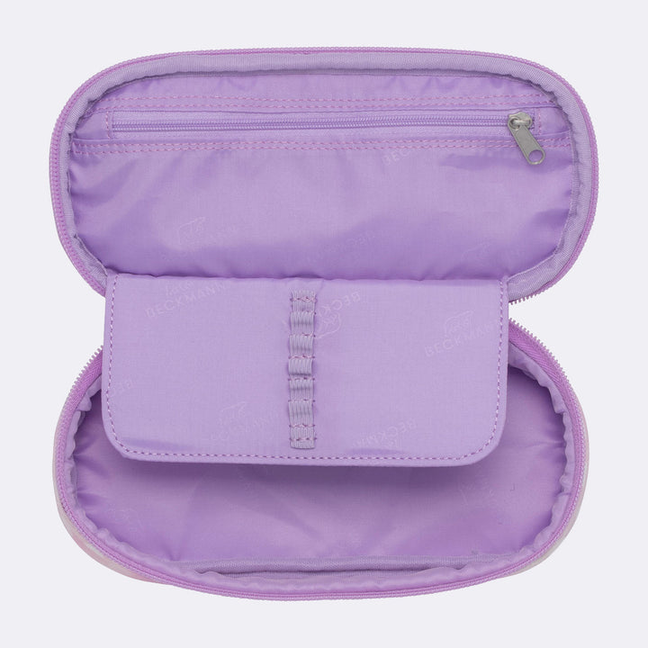 Oval pencil case, Unicorn Princess Purple