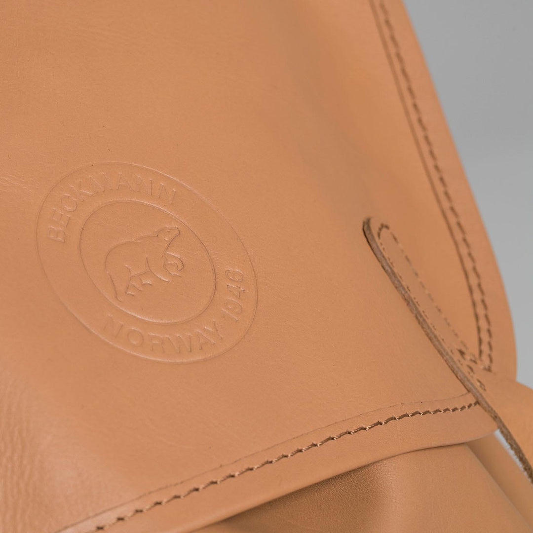 Leather backpack 27 liter, Nature