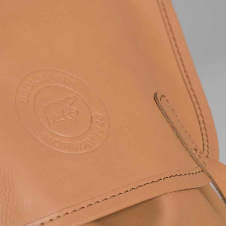 Leather backpack 27 liter, Nature