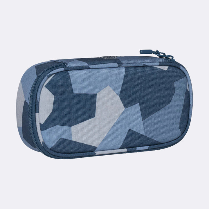 Ovalt pennal Sport, Blue Camo