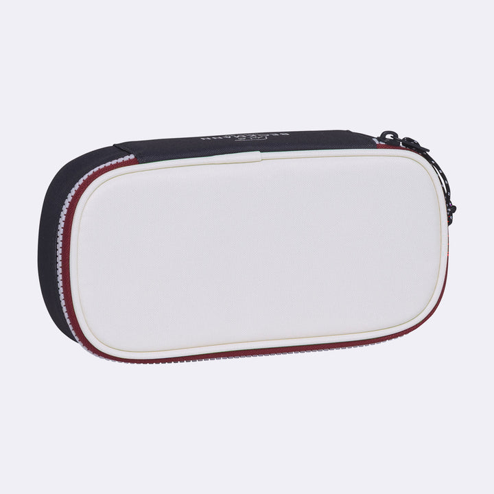 Oval pencil case Sport Junior, Navy White