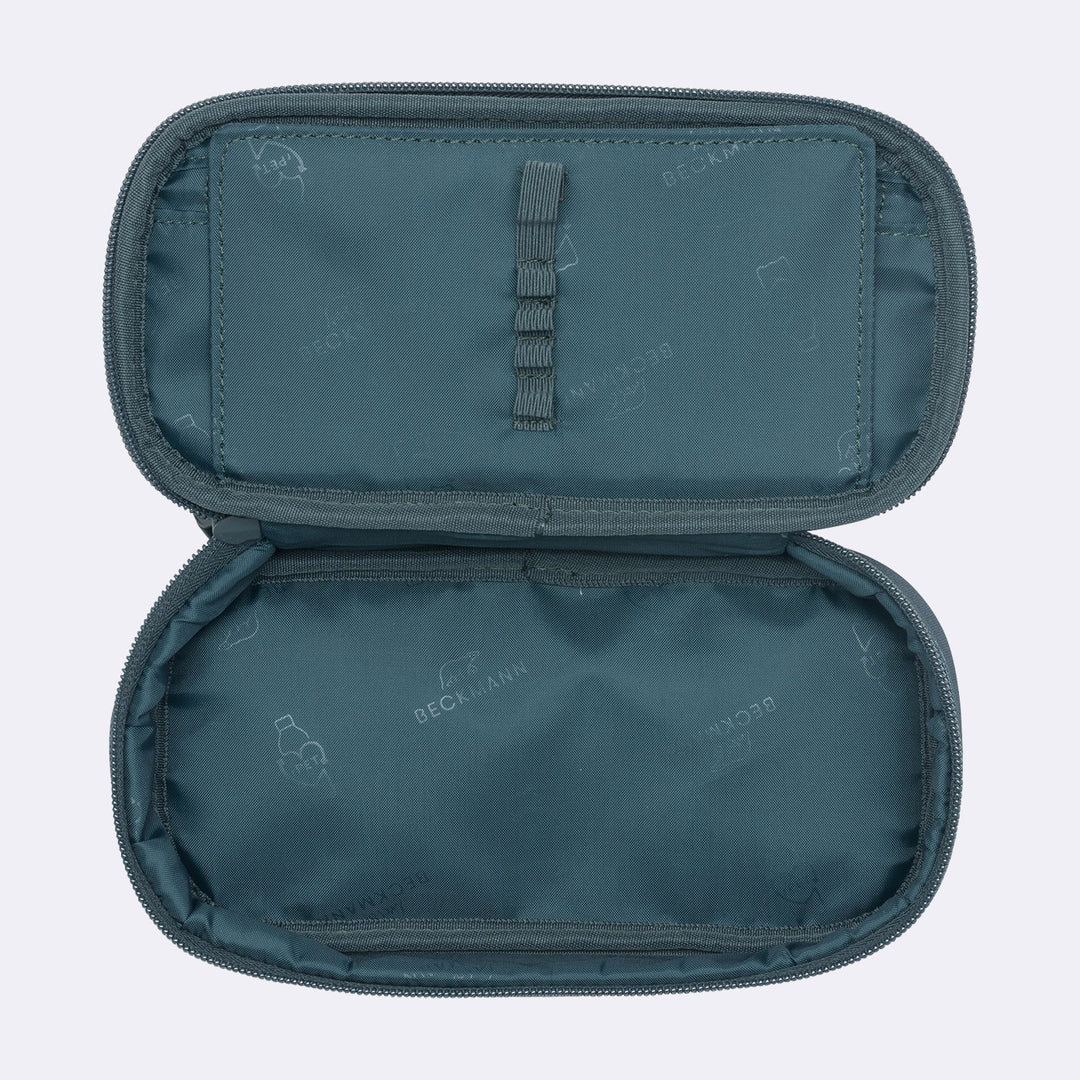 Oval pencil case Sport Junior, Dark Green