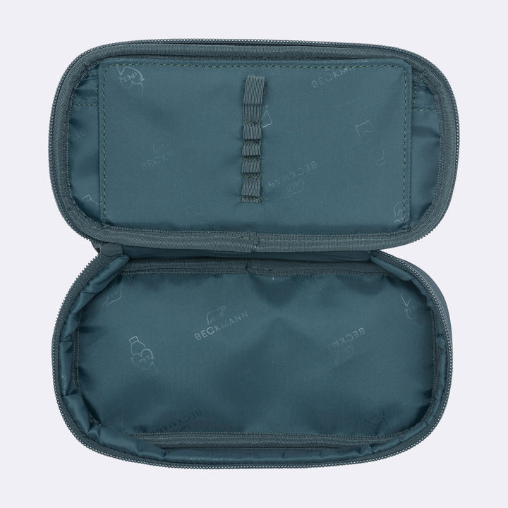 Oval pencil case Sport Junior, Dark Green