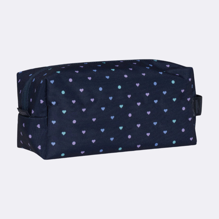 Kulturbeutel Sport, Blue Hearts