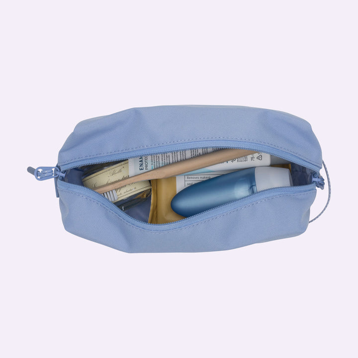 Washbag Sport, Blue Metallic