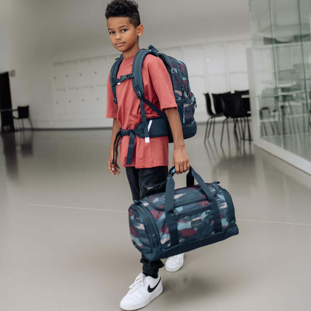 Duffelbag Sport, Blue Brush