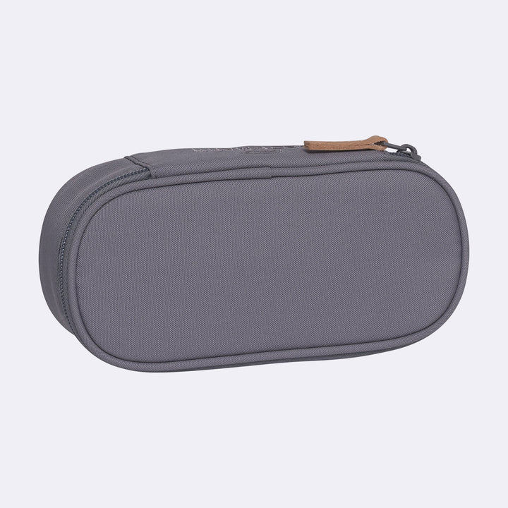 Oval pencil case, Steel Grey