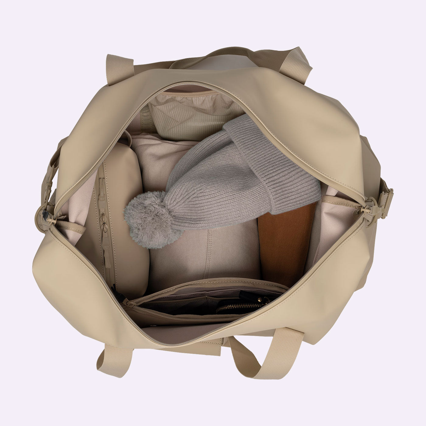 Weekendbag 48H Street, Beige – Beckmann Norway