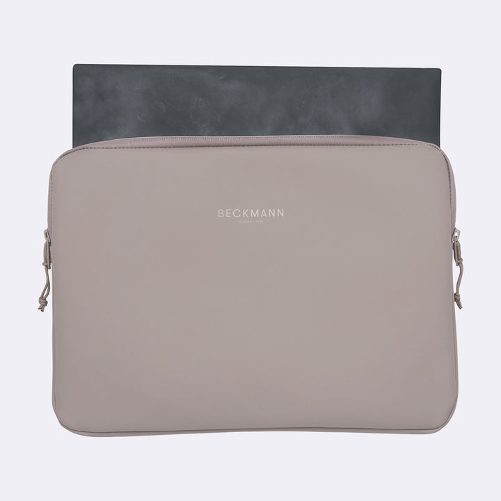 Laptop sleeve medium Street, Warm Grey
