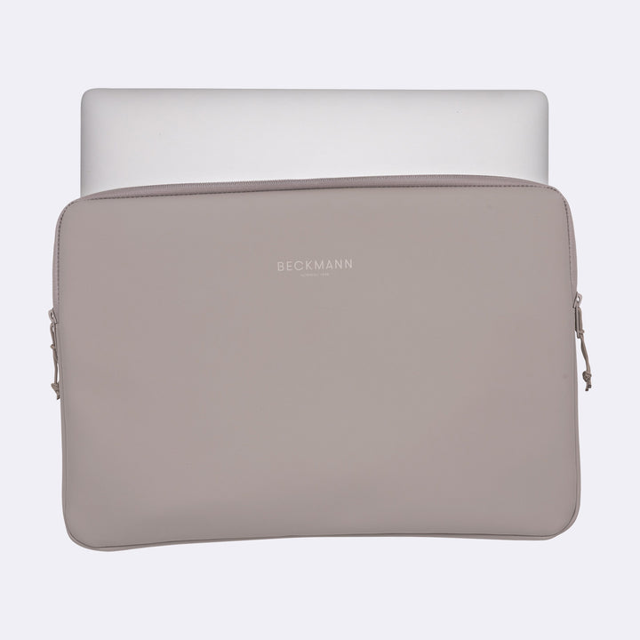 Laptop sleeve large Street, Warm Grey