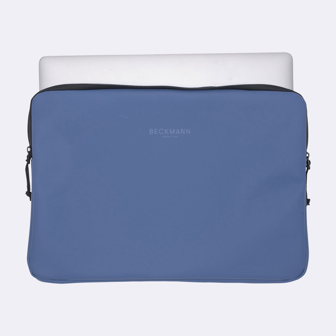 Laptop sleeve large Street, Velvet Blue