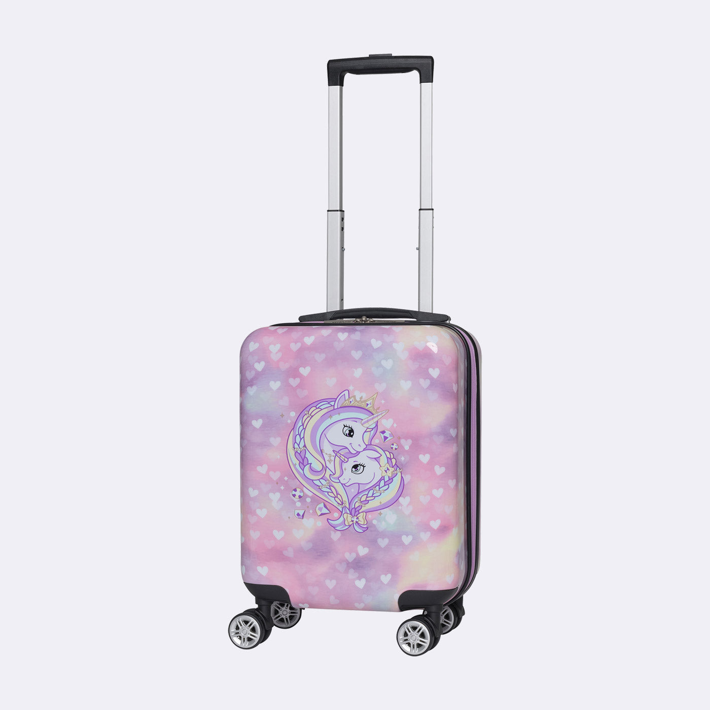 Children's suitcase, Unicorn Princess Purple – Beckmann Norway