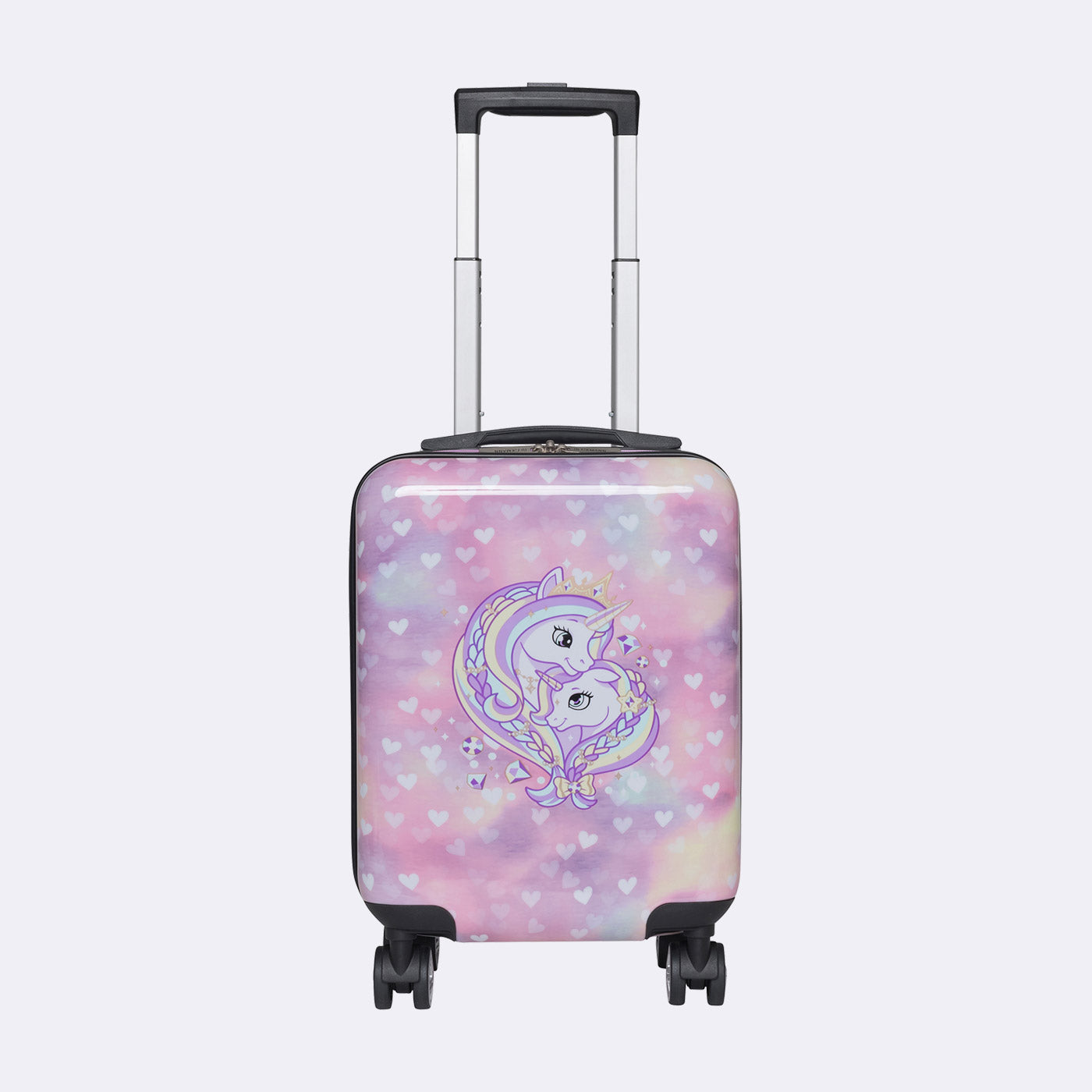 Children's suitcase, Unicorn Princess Purple – Beckmann Norway