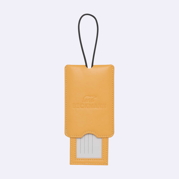 Luggage tag, Yellow