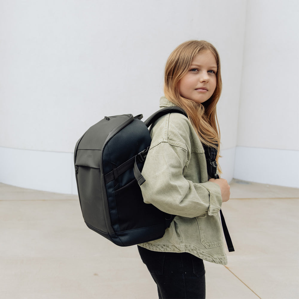 beckmann leather backpack 26 L Natural, beige Fashion Beckmann Norway School Bag /