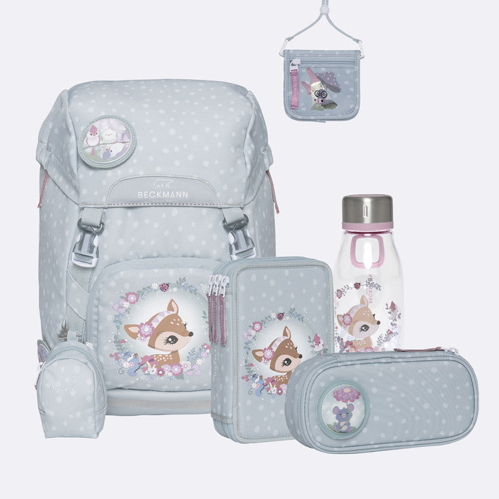 Classic Forest Deer, Dusty Mint Back-to-School Set