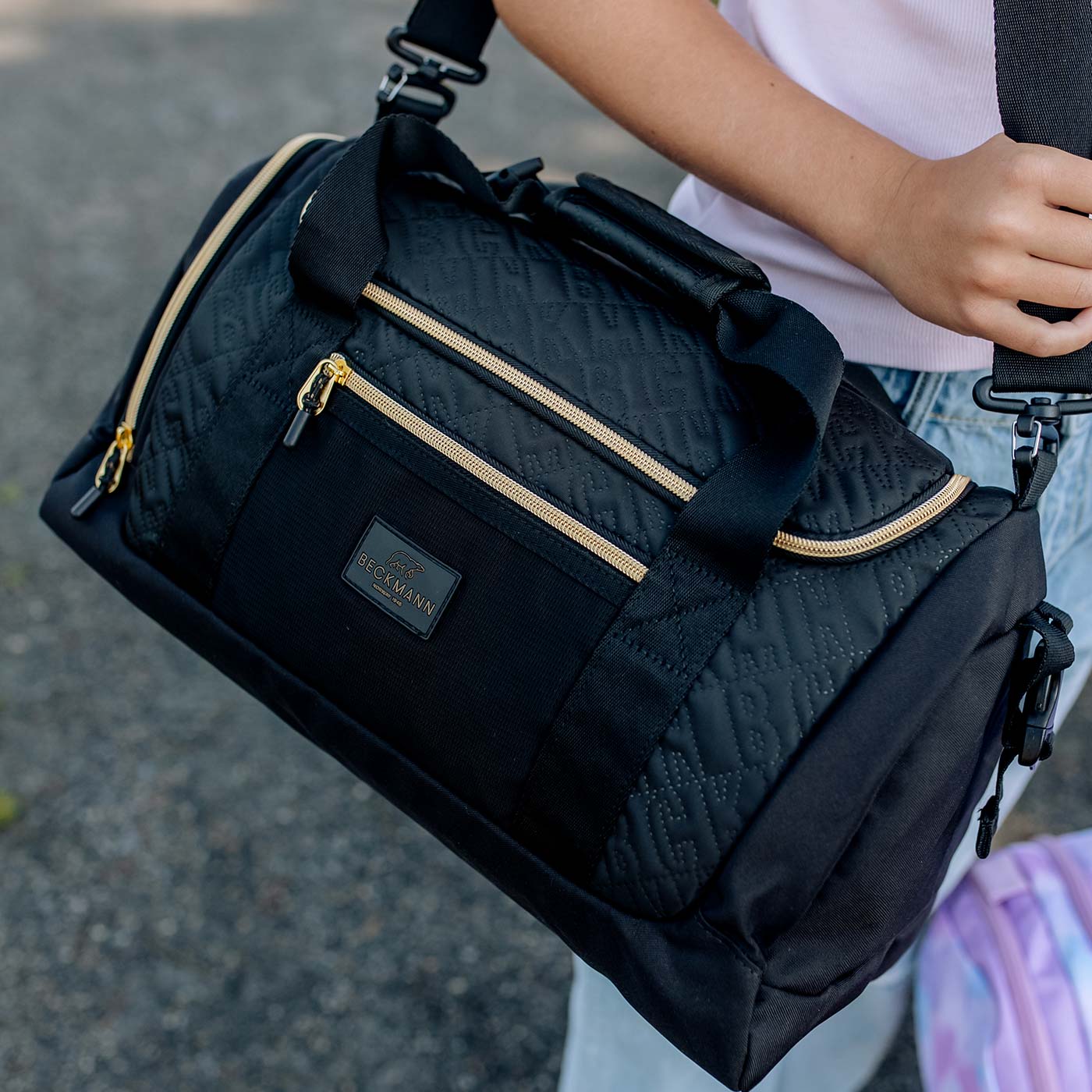 Duffelbag Sport, Black Gold – Beckmann Norway