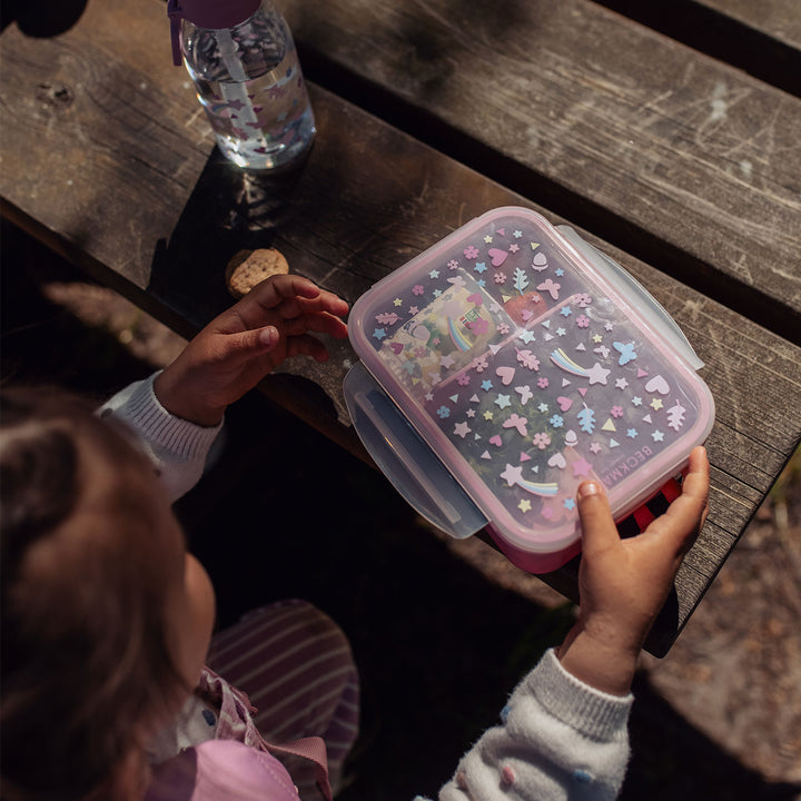 Lunch box kindergarten, Pink