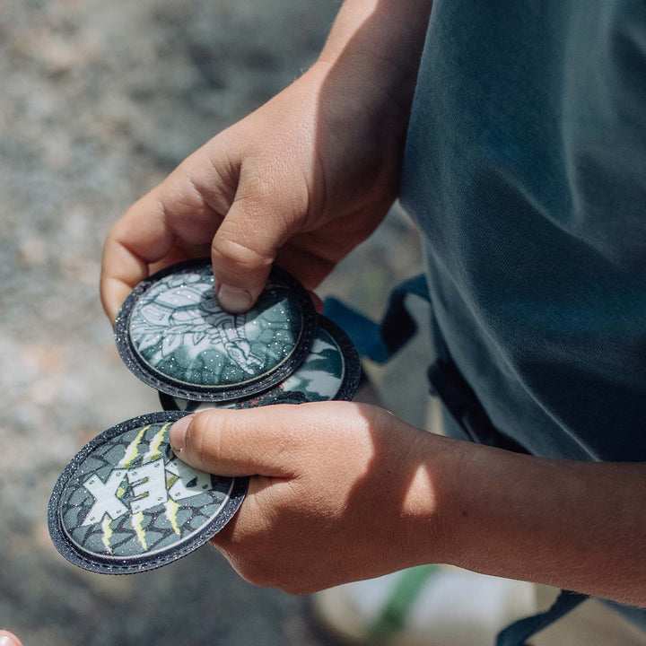 Mini-rygsæk med buttons, Camo Rex
