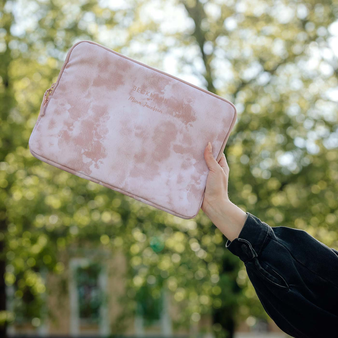 Laptop sleeve, Organic Pink
